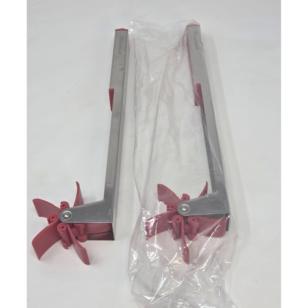 Prepology Set of 2 Patented Stainless Steel Watermelon Slicer Cutter Melon Fruit